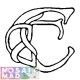 CELTIC ALPHABET & NUMBERS MOSAIC PATTERNS EBOOK