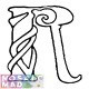 CELTIC ALPHABET & NUMBERS MOSAIC PATTERNS EBOOK