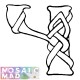 CELTIC ALPHABET & NUMBERS MOSAIC PATTERNS EBOOK