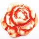 Mosaic Insert: Ceramic Rose (Large) - Red